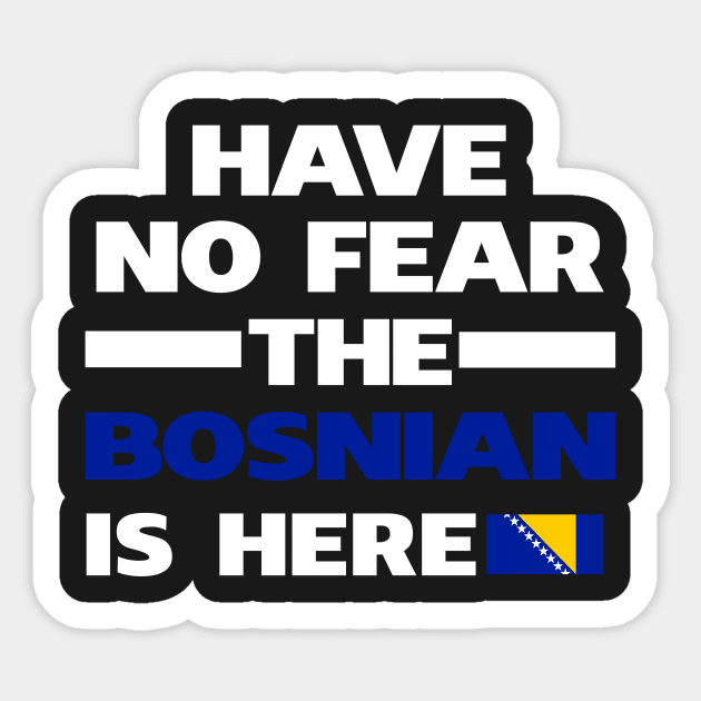 Bosnian Here Bosnia Sticker by lubashantae